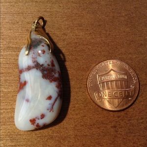 Stone Necklace Charm